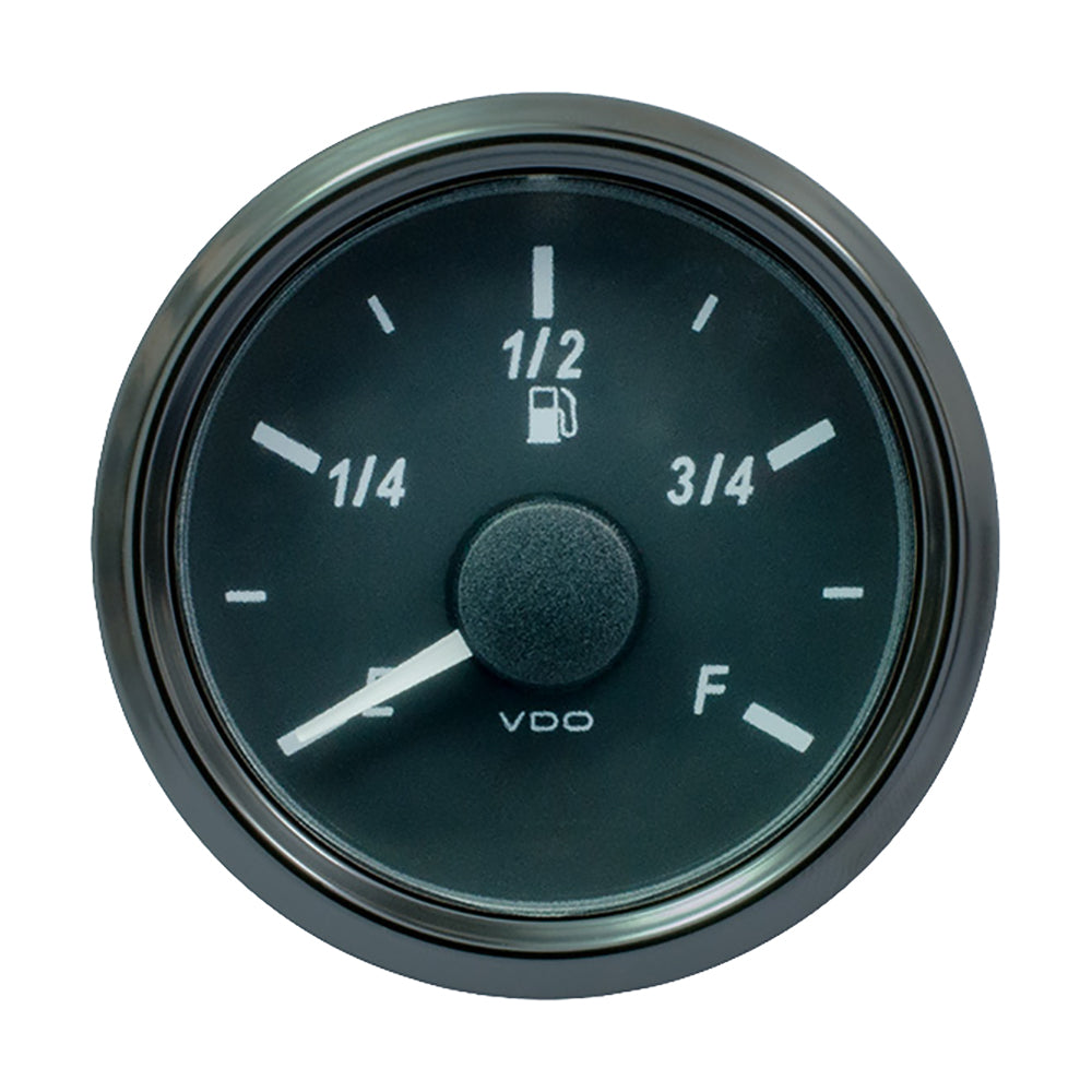 VDO SingleViu 52mm (2-1/16") Fuel Level Gauge - E/F Scale 240-33 Ohm A2C3833130030 — Quality Boat Parts