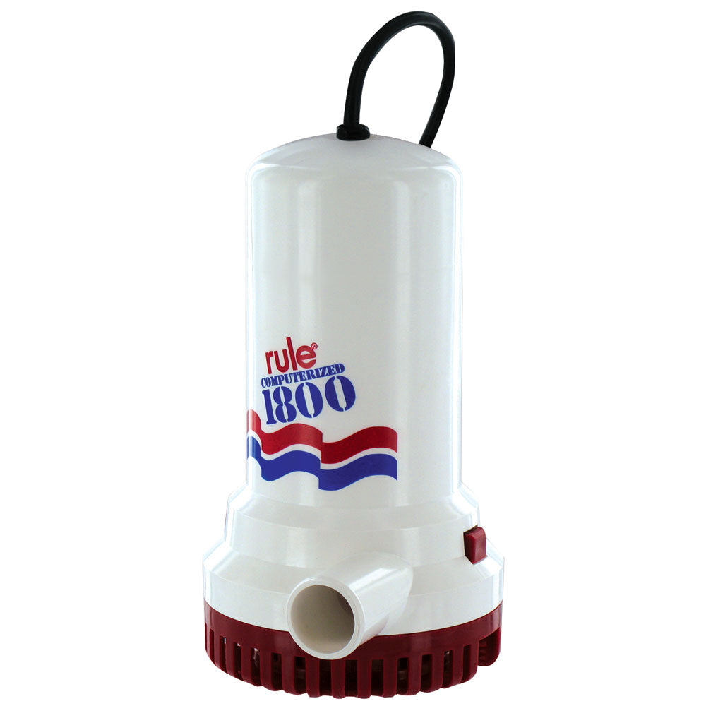 Rule 1800 Sump/Utility Pump w/8' Cord - 110V Automatic A53S — Quality Boat Parts