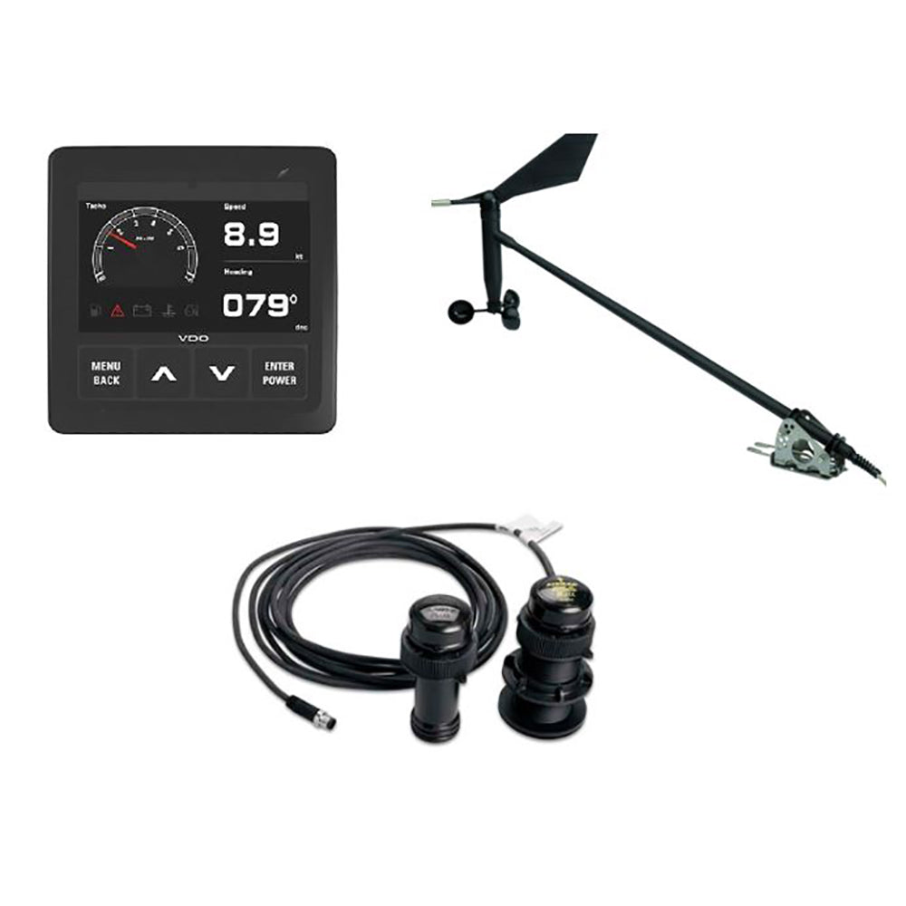 Veratron Navigation Kit f/Sail, Wind Sensor, Transducer, Display & Cables A2C1352150002 — Quality Boat Parts