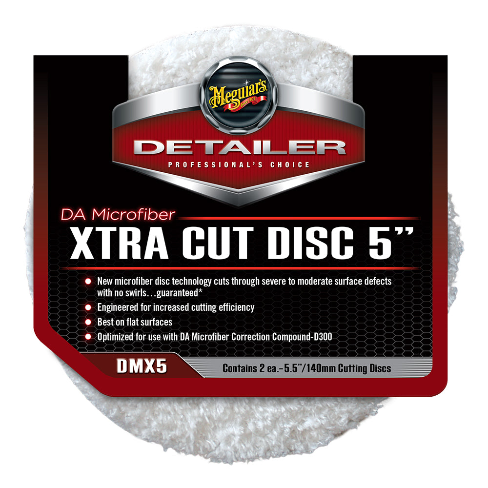 Meguiar's DA Microfiber Xtra Cut Disc - 5" DMX5 — Quality Boat Parts