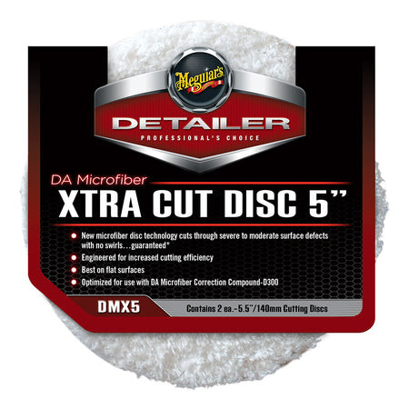 Meguiar's DA Microfiber Xtra Cut Disc - 5" DMX5 — Quality Boat Parts