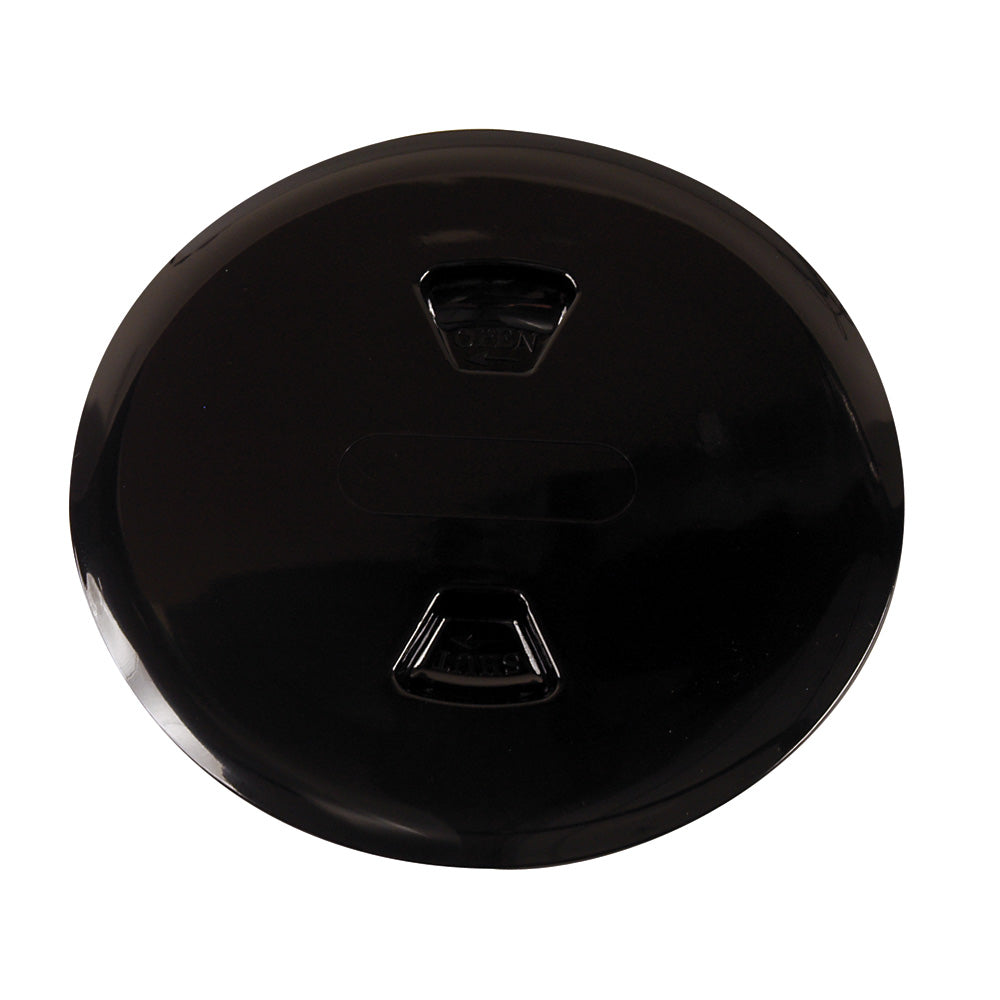 Beckson 5" Twist-Out Deck Plate - Black DP50-B — Quality Boat Parts