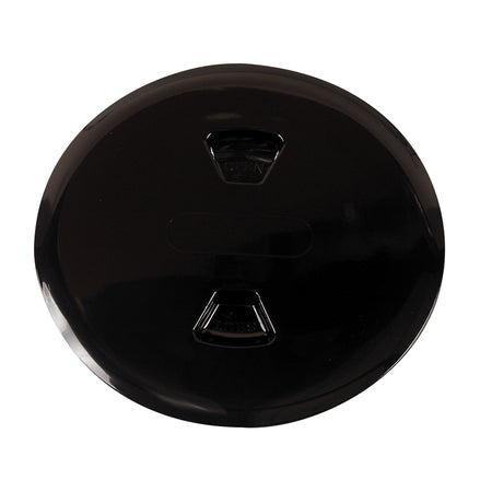Beckson 5" Twist-Out Deck Plate - Black DP50-B — Quality Boat Parts