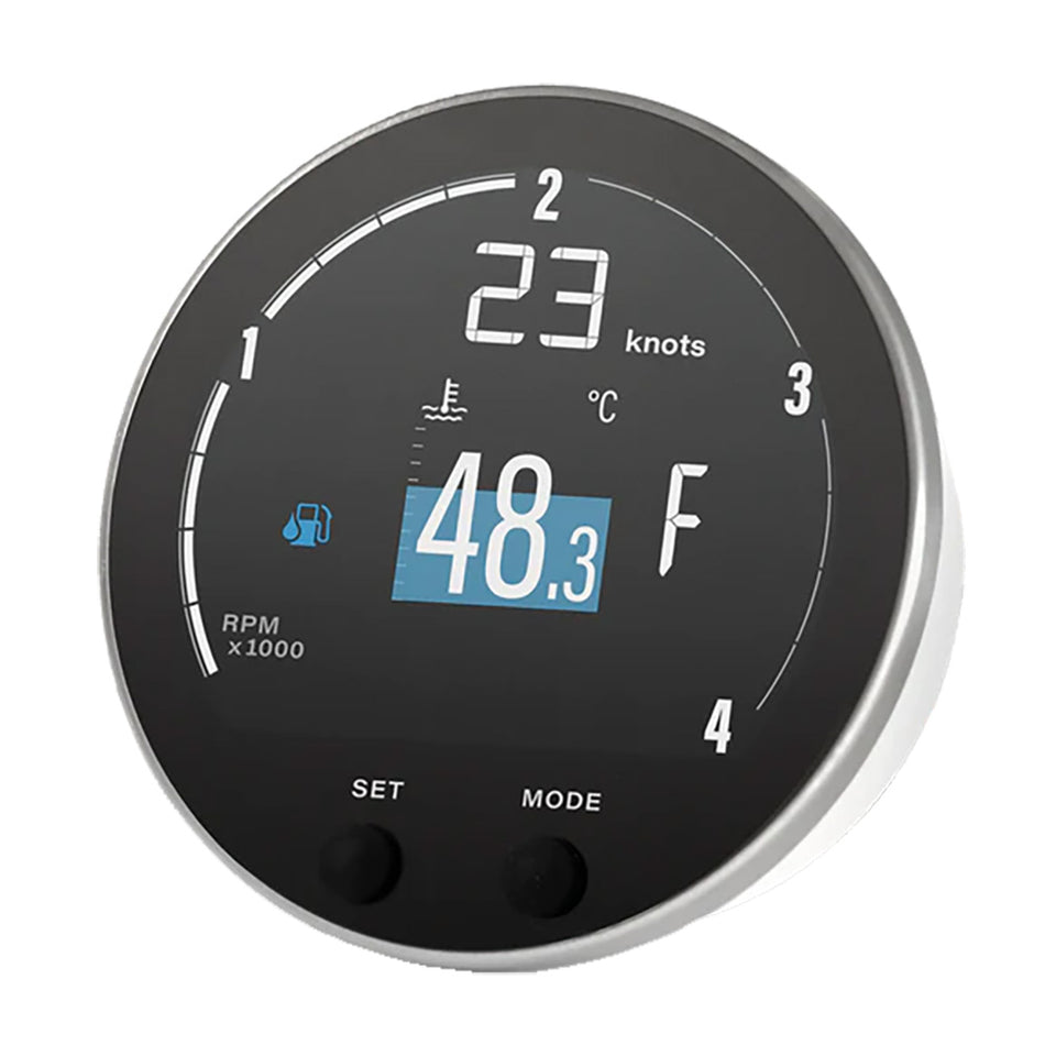 Veratron 85mm (3-3/8") VMH-35D Diesel Multifunction Gauge B00171101 — Quality Boat Parts