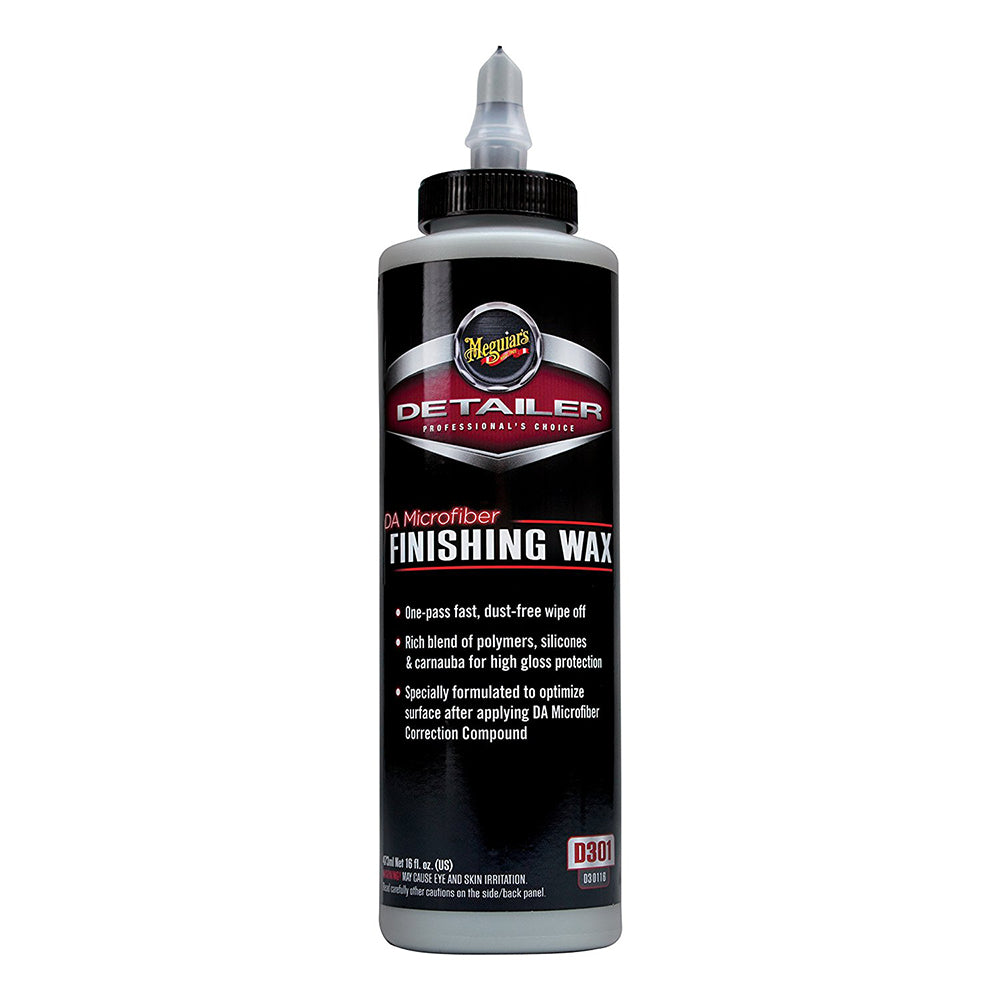 Meguiar's DA Microfiber Finishing Wax - 16oz D30116 — Quality Boat Parts