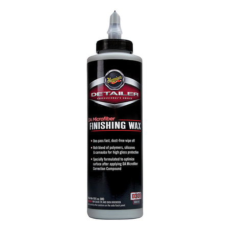 Meguiar's DA Microfiber Finishing Wax - 16oz D30116 — Quality Boat Parts