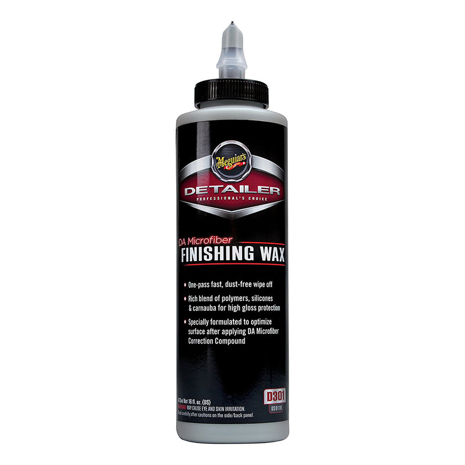 Meguiar's DA Microfiber Finishing Wax - 16oz D30116 — Quality Boat Parts