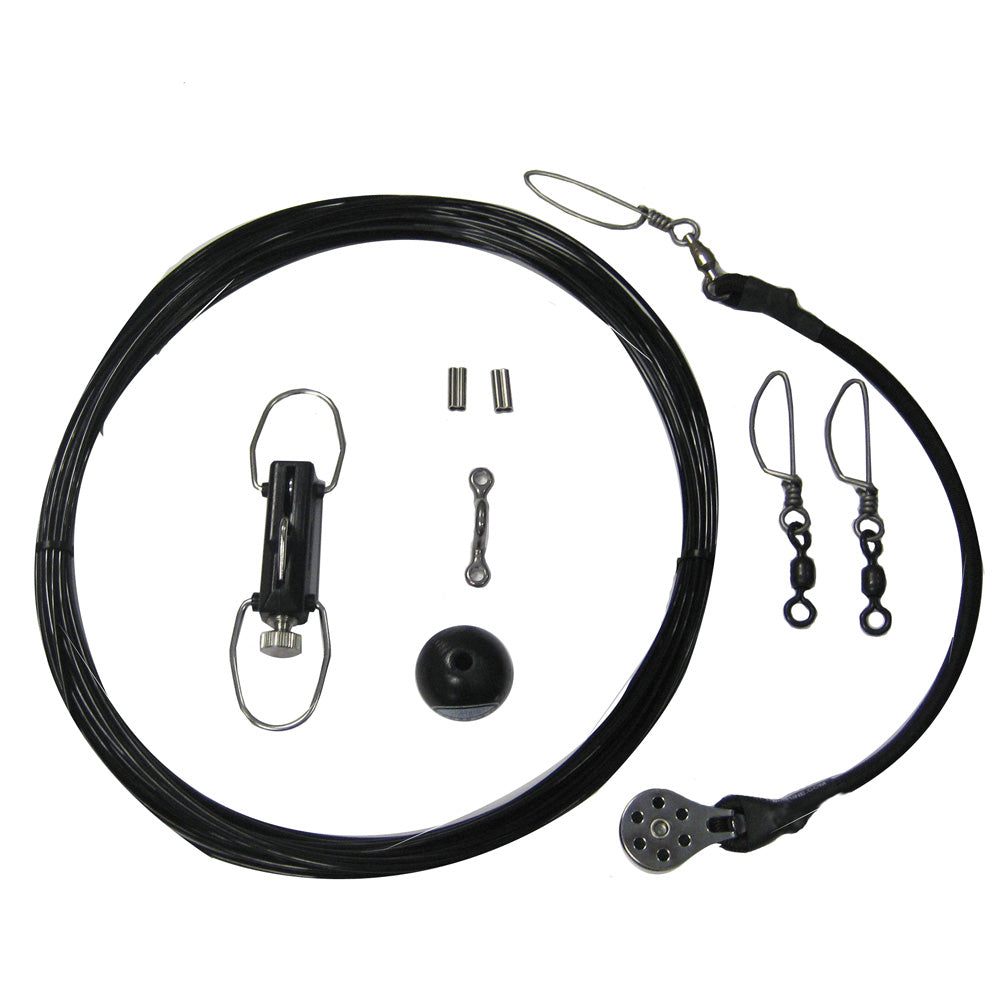 Rupp Center Rigging Kit w/Klickers - Black Mono 45' CA-0113-MO — Quality Boat Parts