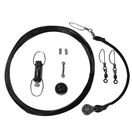Rupp Center Rigging Kit w/Klickers - Black Mono 45' CA-0113-MO — Quality Boat Parts