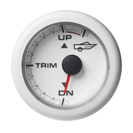 Veratron 52MM (2-1/16") OceanLink Engine Trim - Up/Down - White Dial & Bezel A2C1065840001 — Quality Boat Parts