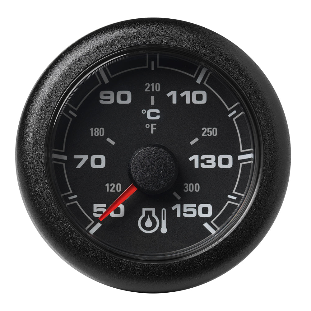 Veratron 52MM (2-1/16") OceanLink Engine Oil Temperature 150°C/300°F - Black Dial & Bezel A2C1065850001 — Quality Boat Parts