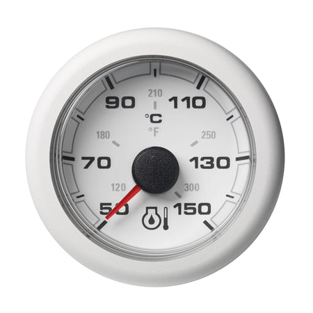 Veratron 52MM (2-1/16") OceanLink Engine Oil Temperature 150°C/300°F - White Dial & Bezel A2C1065860001 — Quality Boat Parts