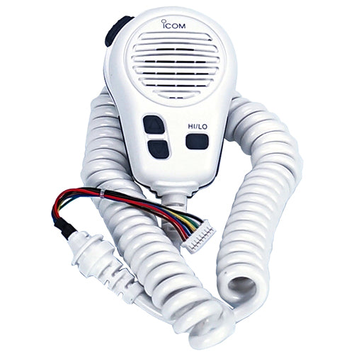 Icom HM196SW White Microphone Replacement For M424 HM196SW — Quality Boat Parts