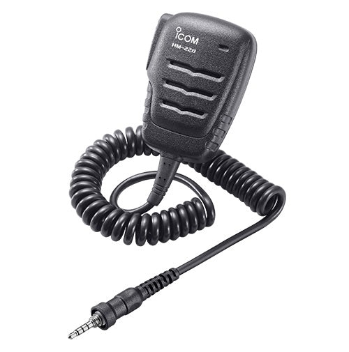 Icom HM228 Compact Waterproof Speaker Microphone HM228 — Quality Boat Parts