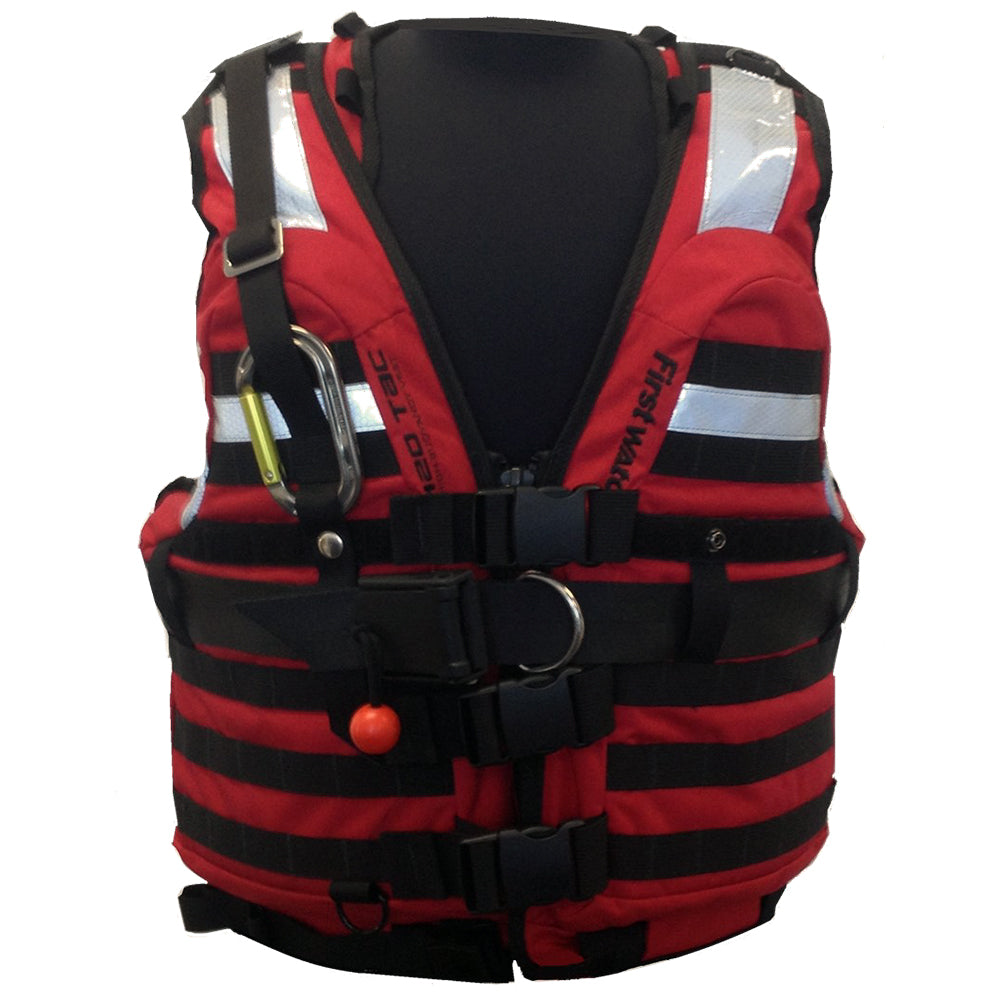 First Watch HBV-100 High Buoyancy Rescue Vest - Red/Black - XL to 3XL HBV-100-RD-XL-3XL — Quality Boat Parts