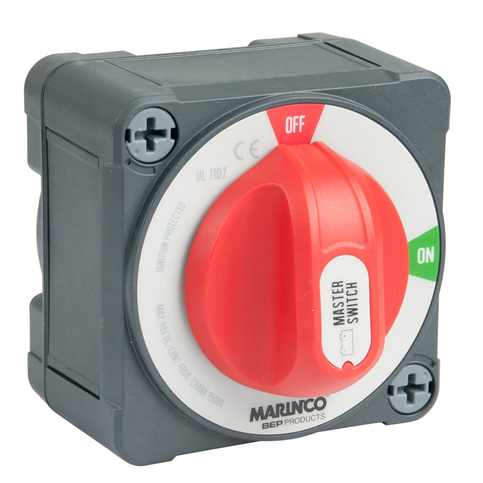 BEP Pro Installer 400A EZ-Mount On/Off Battery Switch - MC10 770-EZ — Quality Boat Parts