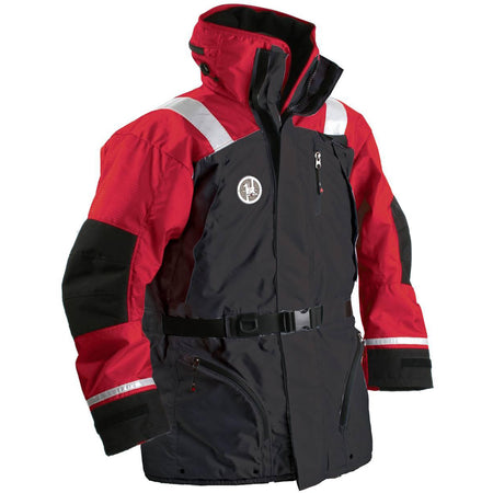 First Watch AC-1100 Flotation Coat - Red/Black - Large AC-1100-RB-L — Quality Boat Parts