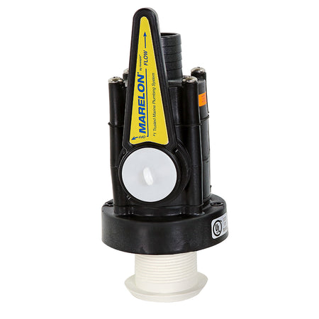 Forespar Marelon Full-Flow Seacock & 3/4" Mushroom Through-Hull 904043ABYC — Quality Boat Parts