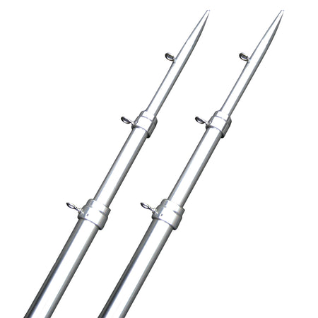 Rupp Top Gun 9' Telescoping Outrigger Poles f/RH Mount A0-0900-TEG — Quality Boat Parts