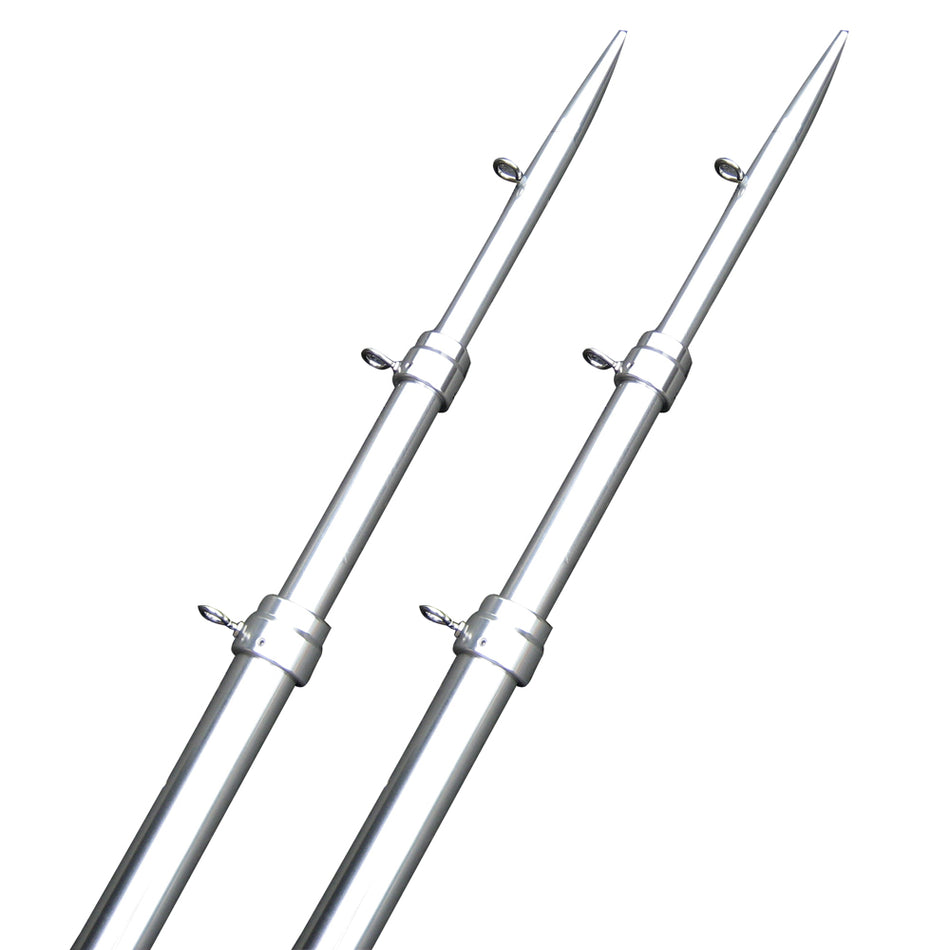 Rupp Top Gun 9' Telescoping Outrigger Poles f/RH Mount A0-0900-TEG — Quality Boat Parts