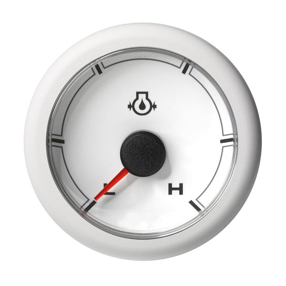Veratron 52MM (2-1/16") OceanLink Engine Oil Pressure Gauge - Low/High (150 PSI) - White Dial & Bezel A2C1066030001 — Quality Boat Parts