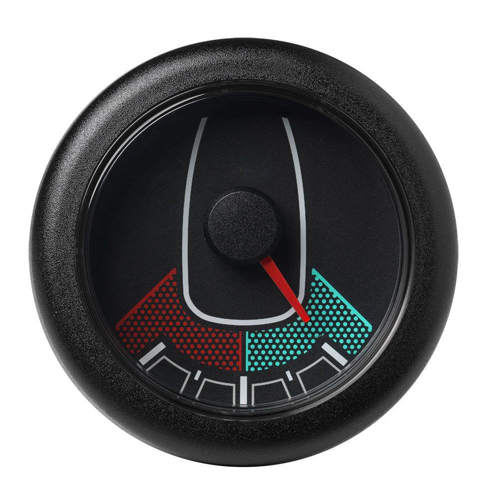 Veratron 52MM (2-1/16") OceanLink Rudder Angle Gauge - Left/Right - Black Dial & Bezel A2C1066080001 — Quality Boat Parts