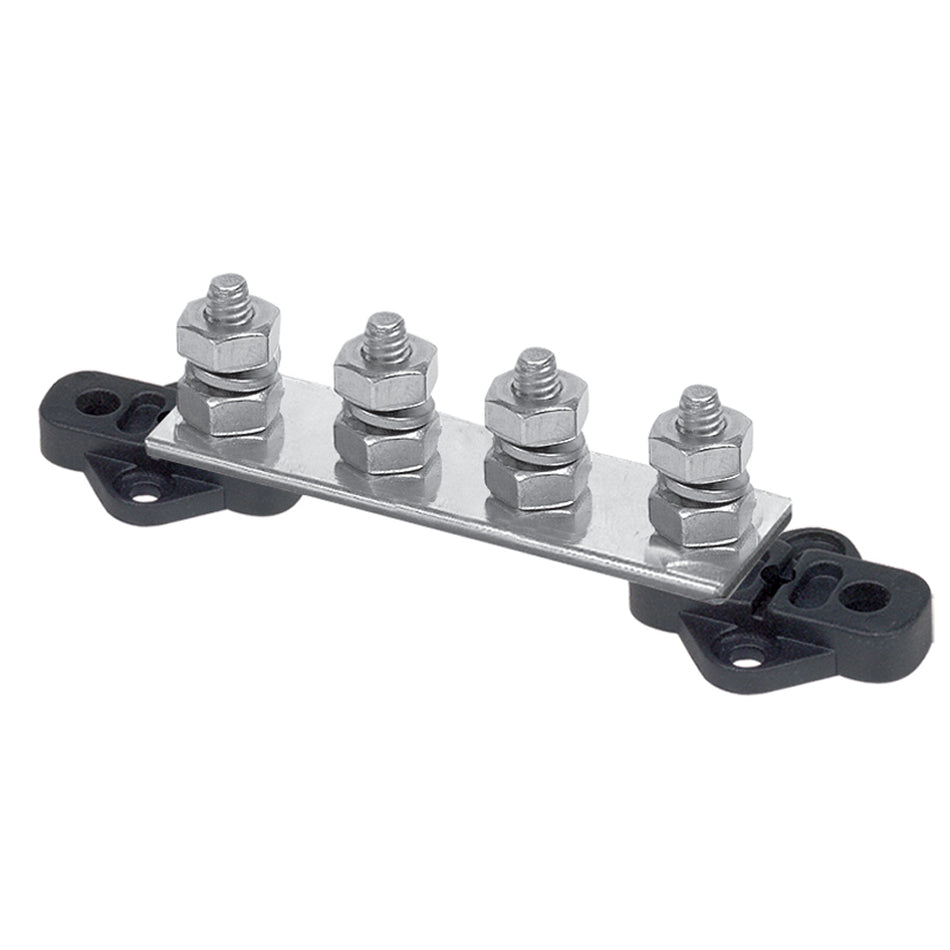 BEP Pro Installer Bus Bar - 4 Way - 150A - 1/4" Studs BB-4S-150A/DSP — Quality Boat Parts