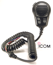 Icom HM126B Black Mic For 502/M504/M604 HM126B — Quality Boat Parts