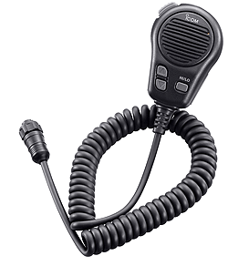 Icom HM126RB Black Replacement Microphone m504 m604 HM126RB — Quality Boat Parts