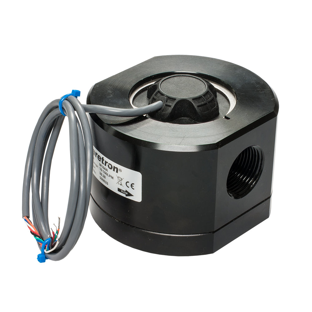 Maretron Fuel Flow Sensor 10-100 LPM/2.6-26.4 GPM M16AR — Quality Boat Parts