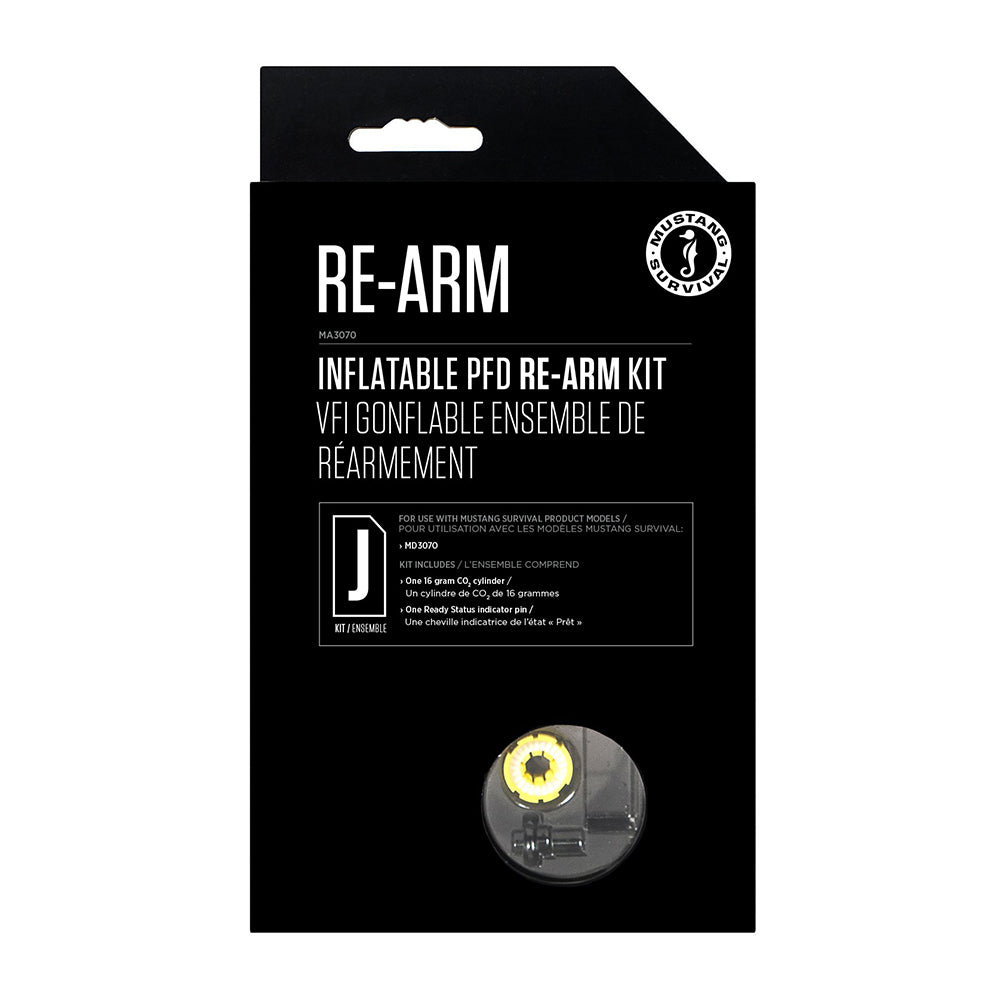 Mustang Re-Arm Kit J 16g - Manual MA3070-0-0-101 — Quality Boat Parts