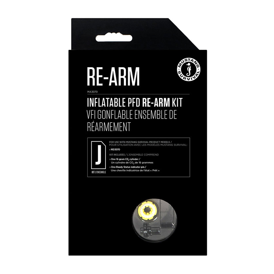 Mustang Re-Arm Kit J 16g - Manual MA3070-0-0-101 — Quality Boat Parts