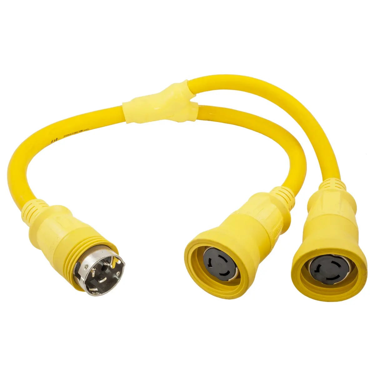 Hubbell HBL64CM55 Y Adapter 2 50A 125V Cords - 50A 250V HBL64CM55 — Quality Boat Parts