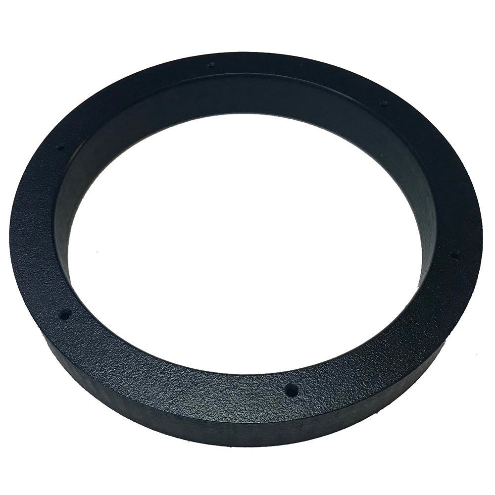 Ocean Breeze Marine Speaker Spacer f/FUSION FR7022 - 7" Speakers - .50" - Black FS-FR7022-700-50-BLK — Quality Boat Parts