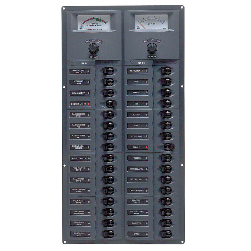 BEP Panel 32SP DC12V Analog Vertical 906V-AM — Quality Boat Parts
