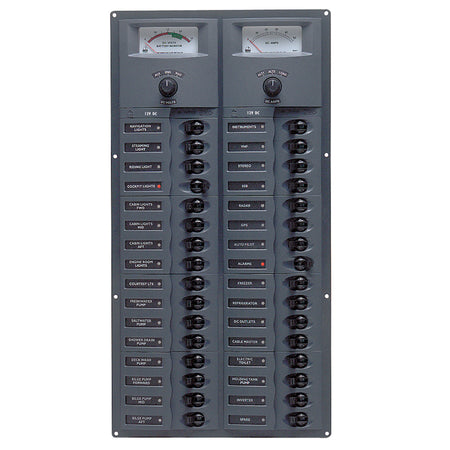 BEP Panel 32SP DC12V Analog Vertical 906V-AM — Quality Boat Parts