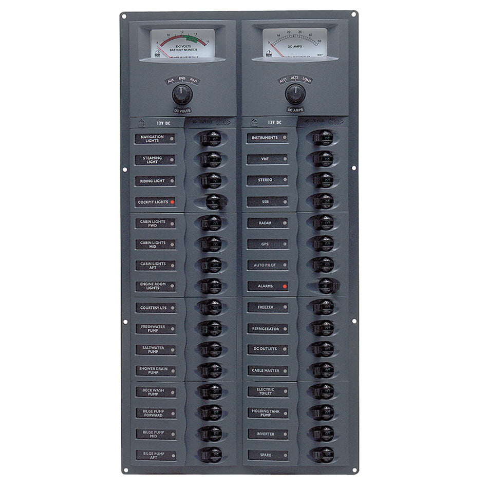 BEP Panel 32SP DC12V Analog Vertical 906V-AM — Quality Boat Parts