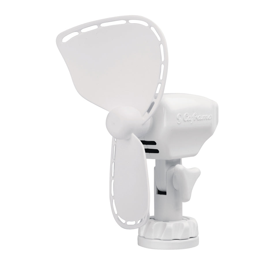 SEEKR by Caframo Ultimate 757 12V 2-Speed 7" Fan - Direct Wire - White 757DCWBX — Quality Boat Parts