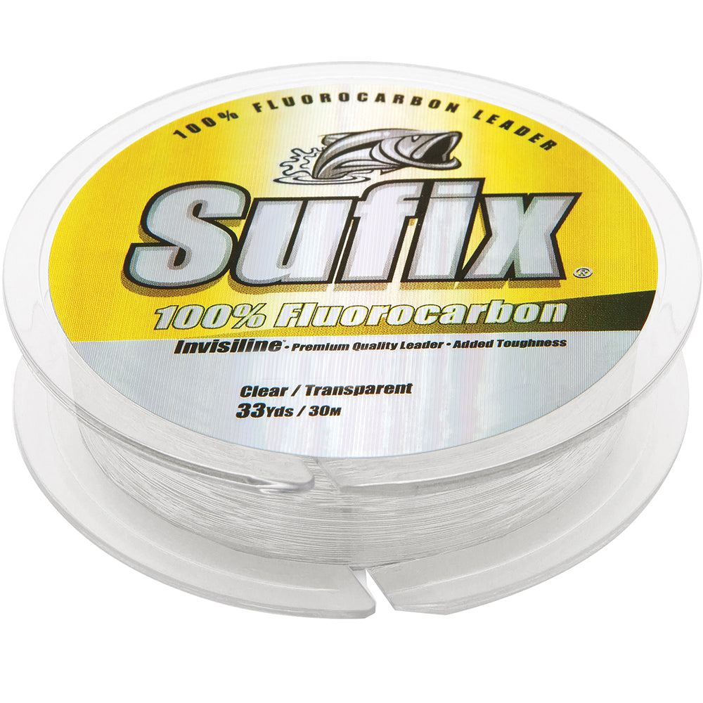 Sufix 100% Fluorocarbon Invisiline™ Leader - 100lb - 33yds 683-100 — Quality Boat Parts
