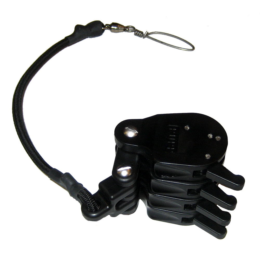 Rupp Quad Lok-Up Halyard Line Lock w/Bungee CA-0157-4 — Quality Boat Parts