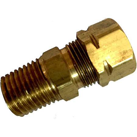 Uflex Straight Helm Fitting 1/4 NPT f/UP Comp Line & Autopilot Return Line CONNECTOR FITT. — Quality Boat Parts