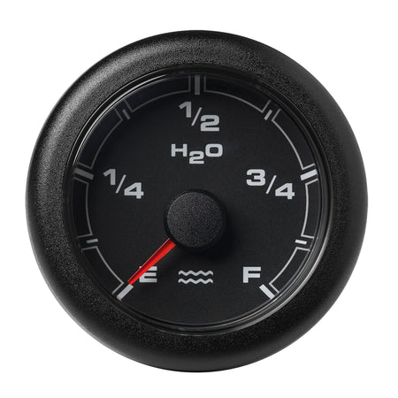 Veratron 52MM (2-1/16") OceanLink Fresh Water Gauge - Black Dial & Bezel A2C1065910001 — Quality Boat Parts