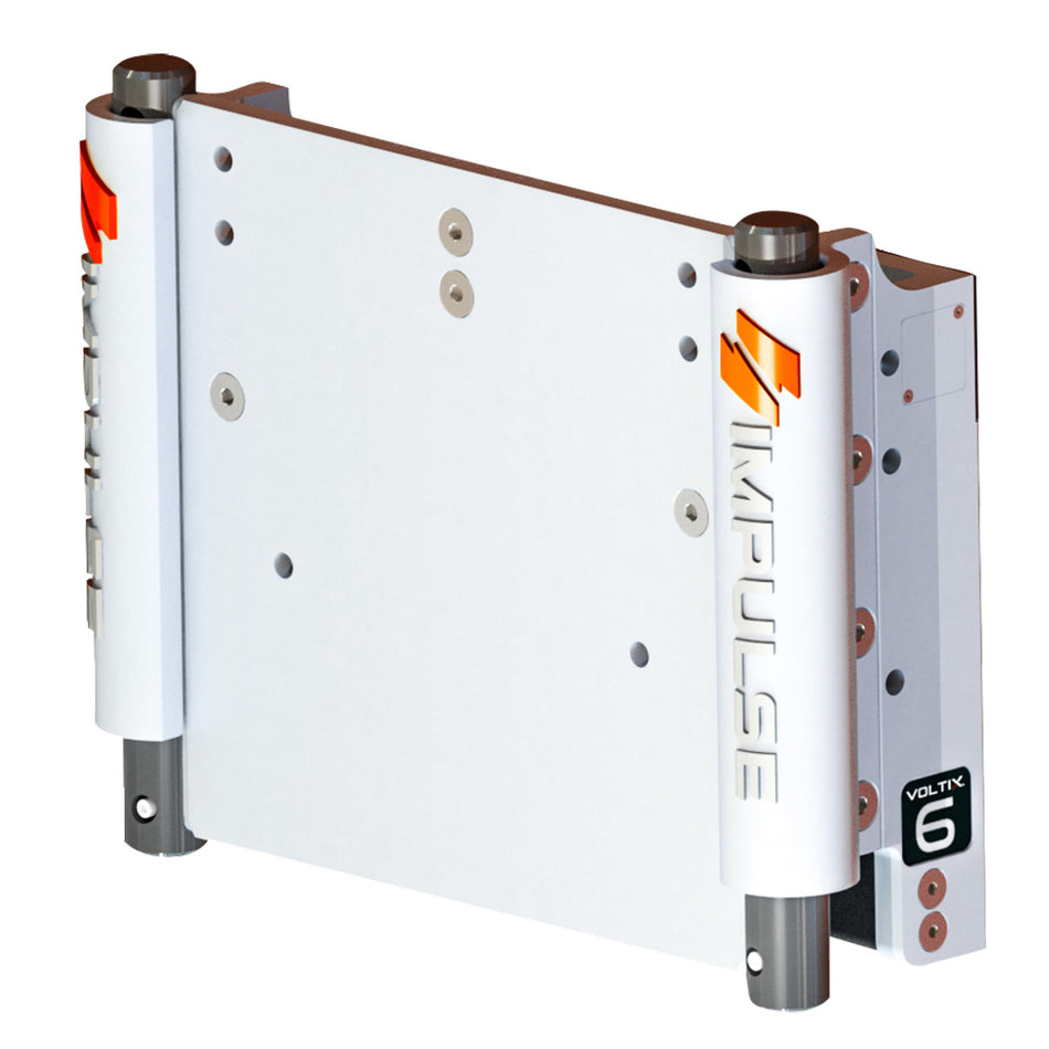 IMPULSE XL 6" Set Back Electric Jack Plate w/Standard Control - White Cerakote 75053-W — Quality Boat Parts