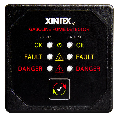 Fireboy-Xintex Gasoline Fume Detector w/Dual Channel - 12/24V G-2B-R — Quality Boat Parts