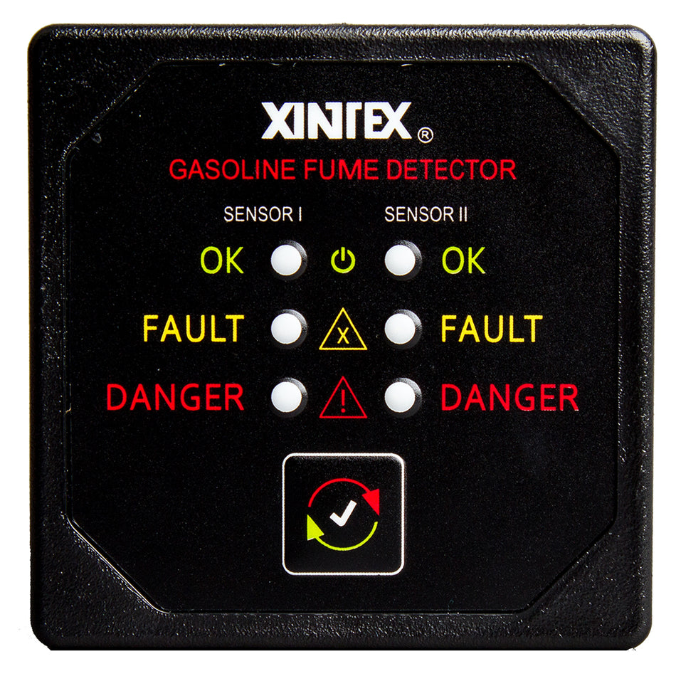 Fireboy-Xintex Gasoline Fume Detector w/Dual Channel - 12/24V G-2B-R — Quality Boat Parts