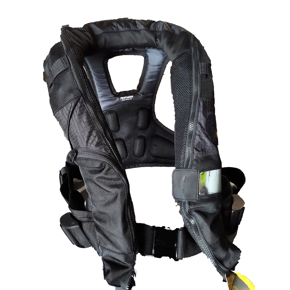 First Watch FW40PRO Ergo Inflatable Auto - Black FW-40PROA-BK — Quality Boat Parts