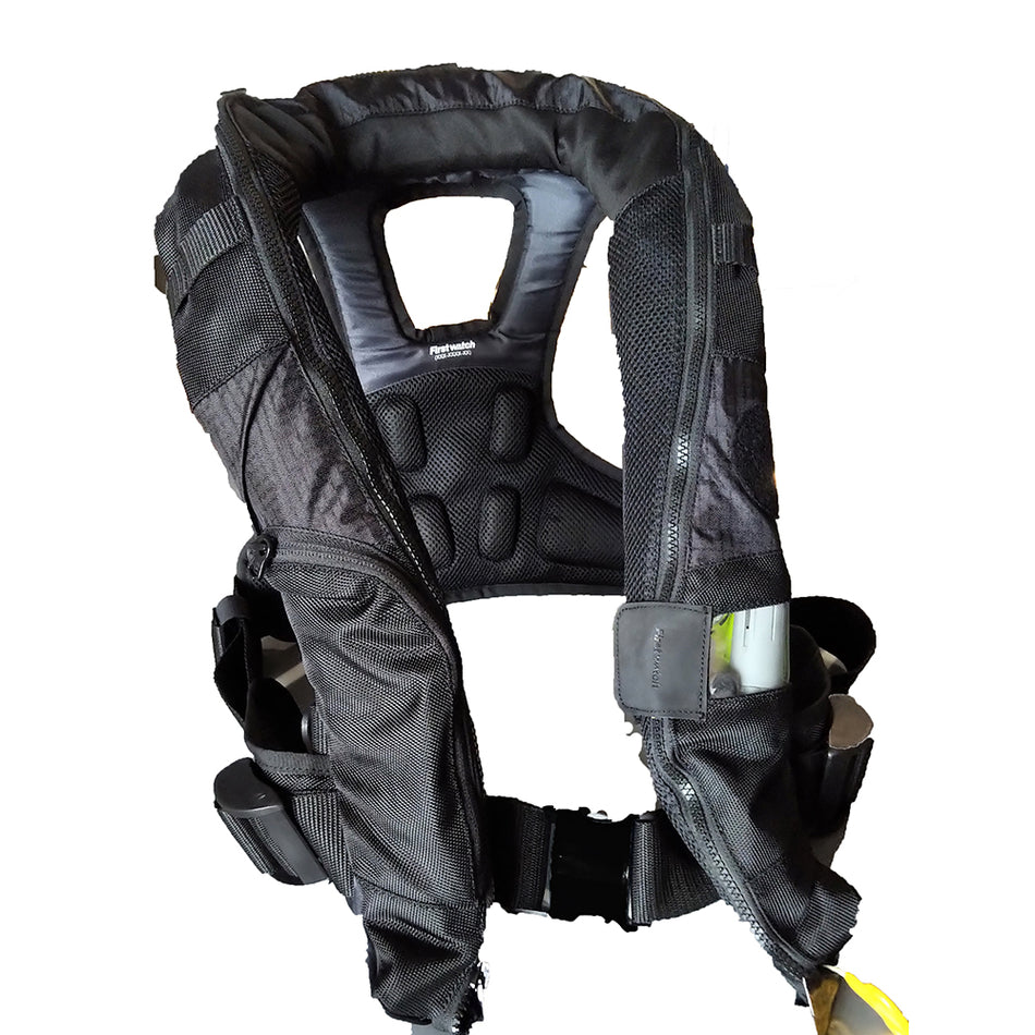 First Watch FW40PRO Ergo Inflatable Auto - Black FW-40PROA-BK — Quality Boat Parts