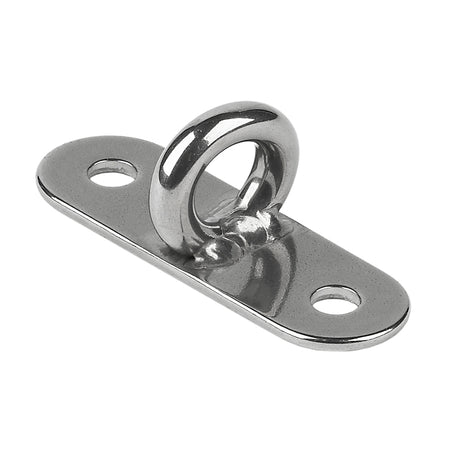 Schaefer Stainless Steel Welded Pad Eye - 1-7/8"L x 5/8"W 78-02 — Quality Boat Parts