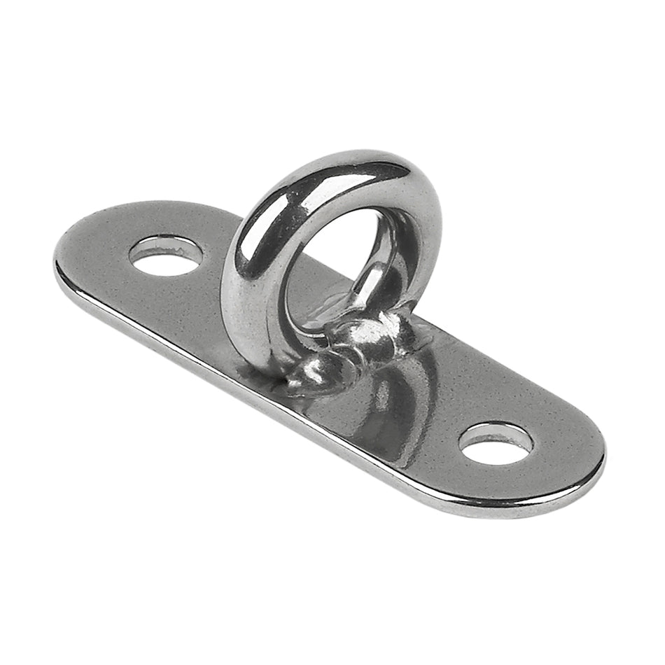 Schaefer Stainless Steel Welded Pad Eye - 1-7/8"L x 5/8"W 78-02 — Quality Boat Parts