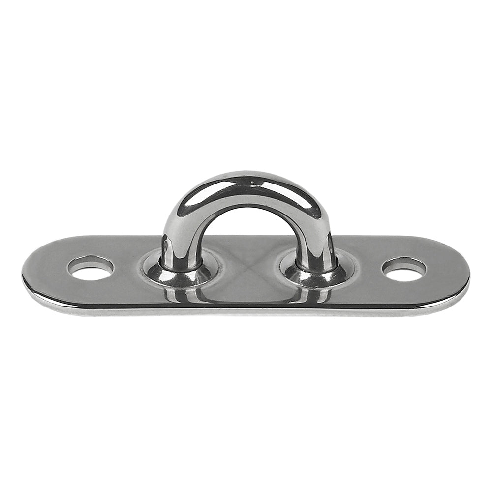 Schaefer Stainless Steel Welded Pad Eye - 2"L x 5/8"W 78-03 — Quality Boat Parts